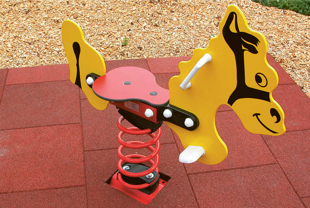 Jeu sur ressort Poney