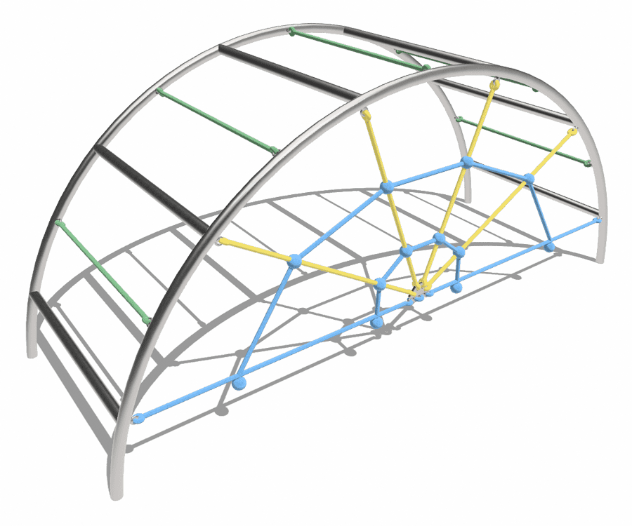 Klettergerät Halbmond