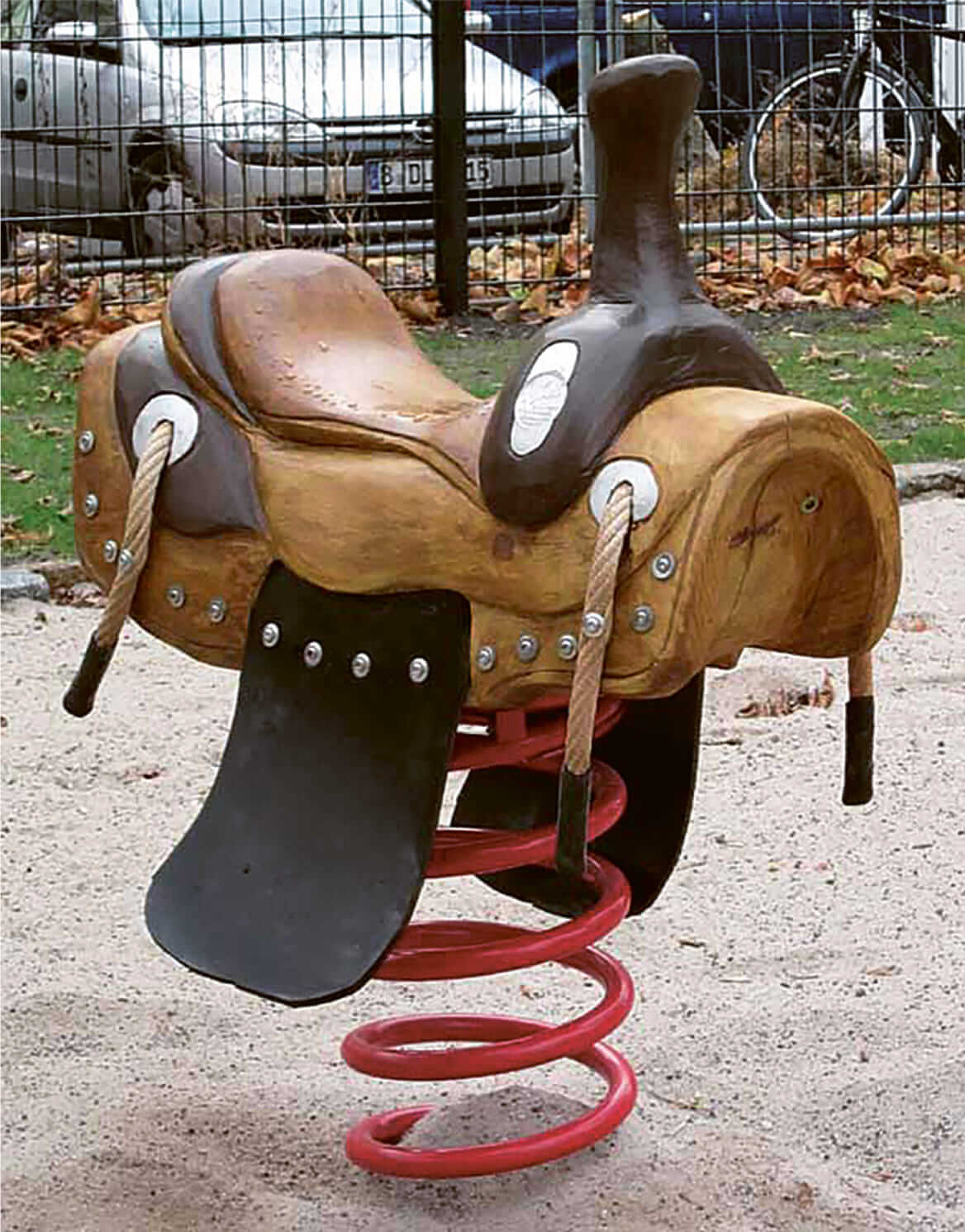 Jeu sur ressort Selle de Western