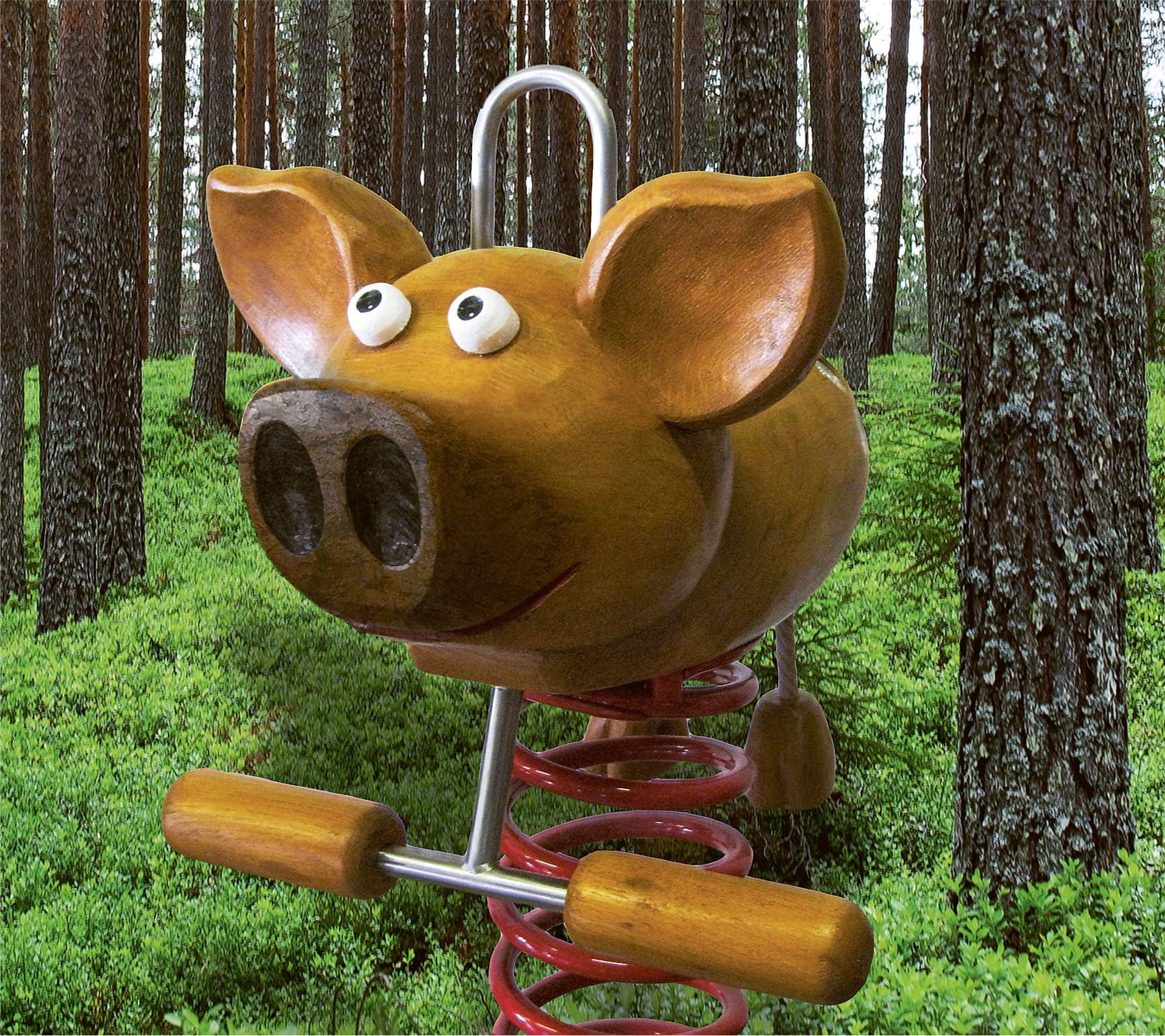 Jeu sur ressort Horst sauvage