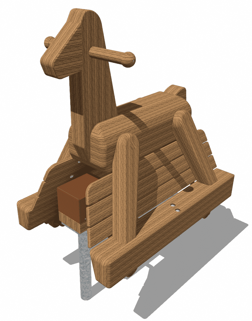 Cheval à bascule Darzan