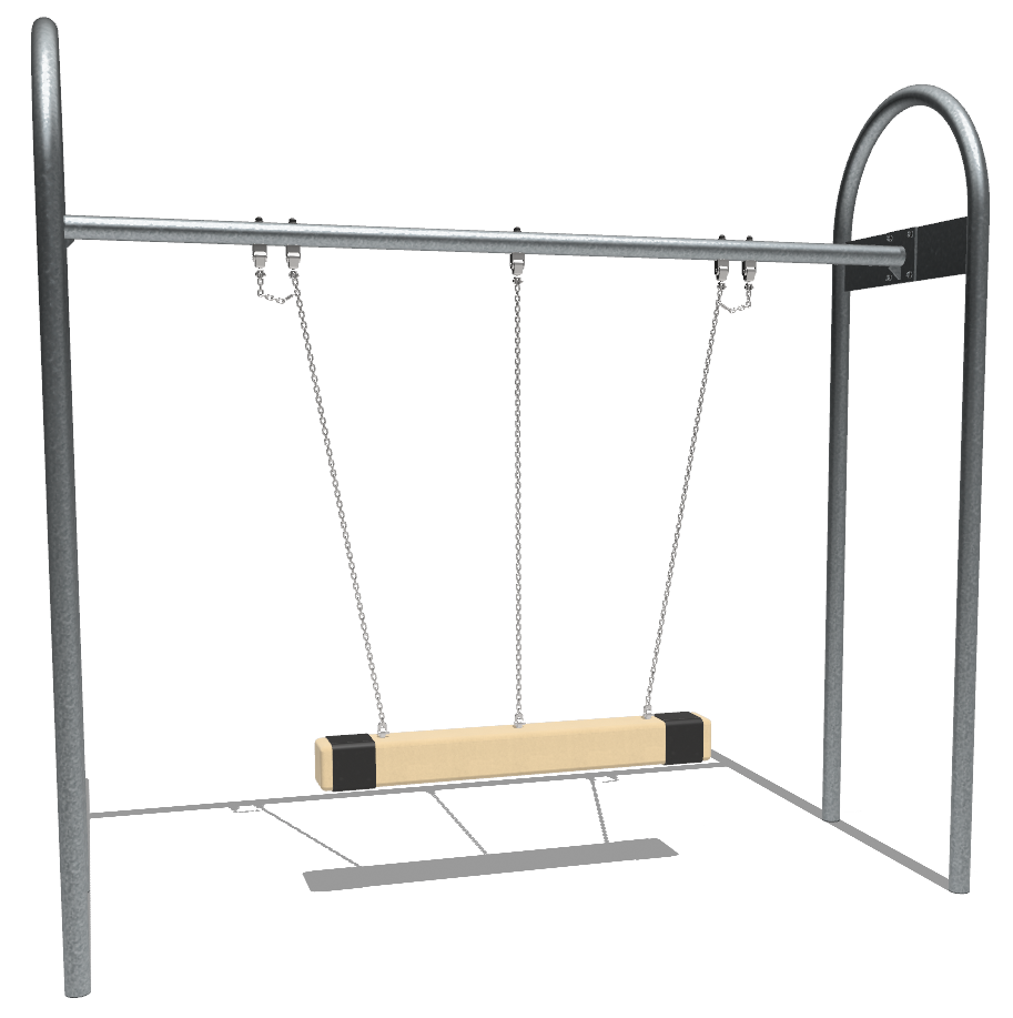 Partnerschaukel aus Metall