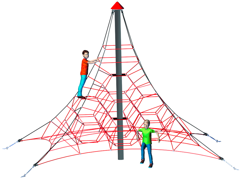 Seilpyramide Spider 4
