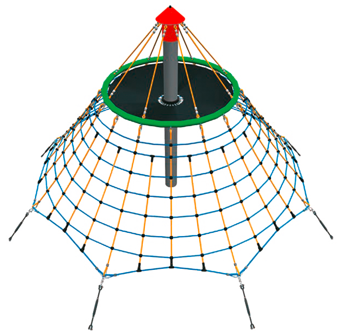 Seilpyramide Dino 3