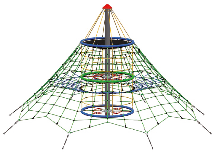 Seilpyramide Dino 2