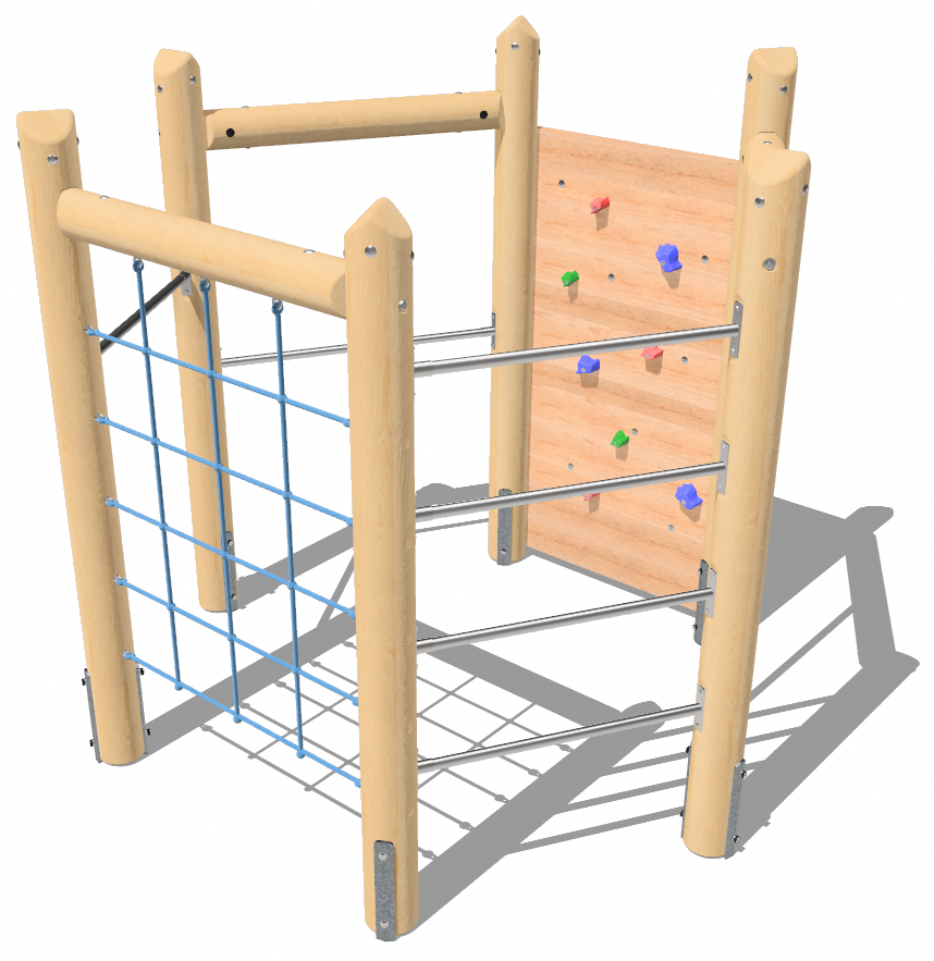 Ensemble d'escalade hexagonal