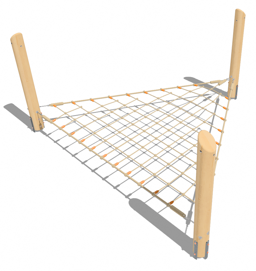 Dreiecknetz horizontal