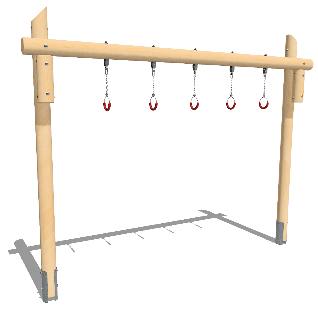 Hangelringe aus Edelkastanie